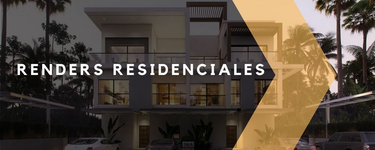 renders residenciales