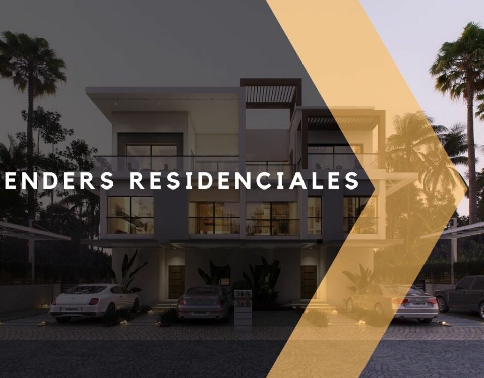 renders residenciales