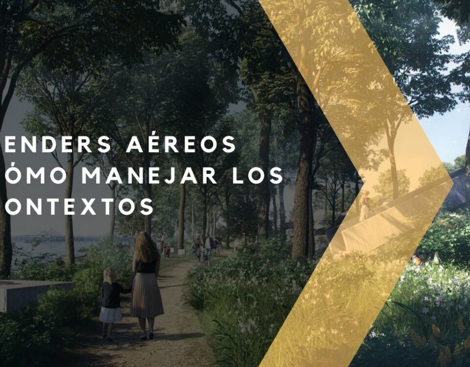 renders aereos como manejar contextos